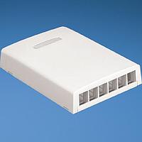 Panduit NK6BXWH-AY ກະເປົາສາຍແລະທາງຜ່ານສາຍ NK ກະຕ່າຕິດຕັ້ງພື້ນ 6 ພອດ
