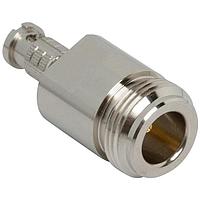 Amphenol RF AD-NJHDBNCP-1 ຕົວແປ RF - ລະຫວ່າງຊຸດປະເພດ N Jack - HD BNC Plug Adptr 75 ohm
