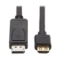 Tripp Lite P582-015-4K6AE ສາຍຕໍ່ອະເດັດເຕີ DP 1.2A ໄປ HDMI ADAPTER, 15 FT