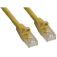 Amphenol Cables on Demand MP-64RJ45UNNY-003 Cat 6 CAT 6 ບໍ່ມີການປ້ອງກັນ, ເຫຼືອງ, 3'