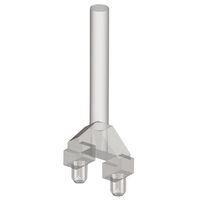 Essentra Components VLP2-D-3 ທ່ອສົດແສງ LED ແບບຄົງທີ່, ສີສະອາດ, ຕັ້ງພູມ, 16.5MM