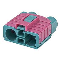 Rosenberger 59Z017-000Z ອຸປະກອນປະກອບກັນ ກອບເປັນພລາສຕິກ ຈໍແຈັກ ຕົວຕົວເລັກ Z ສີນ້ຳເຟື້ອງ