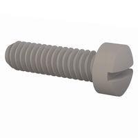 Essentra Components 012520F087 ສກຣູດເຄື່ອງຈັກ Fillister Slotted Screw, 1/4-20 Thread, 7/8 Lg