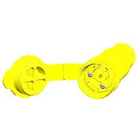 Molex 1301460219 ປຸ່ມພະລັງງານ AC ແລະປຸ່ມຮັບ L5-15R WATERTITE CONN