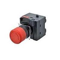 Omron Automation and Safety A22NE-S-N ອັກຊັວເຕີ EStp OpUn 30mm TrnRst IP65