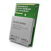 Ezurio 453-00039R ມູດູນ Bluetooth BLE module BL653 (Nordic nRF52833) - ສາຍອານເທນນີລົມລວມ (Tape/Reel)