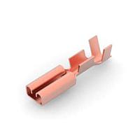 AMP Connectors - TE Connectivity 881799-3 ການຕັດການຢ່າງລວດໄວ .110 SER. FASTIN-ON