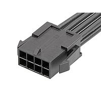 Molex 214757-1083 ສາຍພະລັງ DC MICRO-FIT3.0 P-P 8 CIRCUIT 600MM Sn