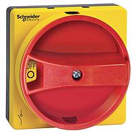 SCHNEIDER VLSH1S5R ສະວິດອັກຊູເວະເຕີຮັບມືດສີແດງຕິດດ້ວຍການສະແກນດີກ