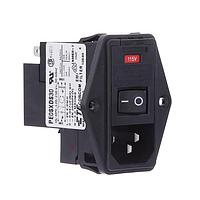 AMP Connectors - TE Connectivity PE0SXDS30 ການເຂົ້າ 3A ຟິວສຄູ່ ຕິດຕັ້ງແບບນອກຟ້າ