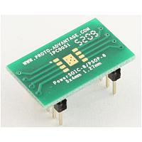 Chip Quik IPC0051 ອແດບເຕີແລະອແດບເຕີ PwrSOIC-8 ເປັນ DIP-12 SMT Adapter