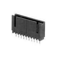 AMP Connectors - TE Connectivity 103080-3 ຊຣູດ SHROUDED VERT SNGL 5 ມີ standoffs