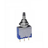 NKK Switches DB2511P ສະຫນັບສະຫນູນ Light Touch Switches SPDT ON(ON) 0.4VA PANEL STRAIGHT