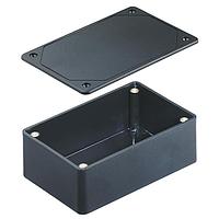 Bud Industries CUR-3281 ກະຕ່າພະລັງງານ Utilibox ສະໄຕລ໌ A ກະຕ່າພະລັງງານພລາສຕິກມີຝາຫຼຸດ (4.6 X 3.1 X 1.9 ນິ້ວ)