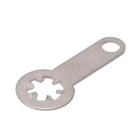 Keystone Electronics 909 ຕົວຕິດສາຍ Lug Terminals LUG LOCKING MATTE TINNED#4