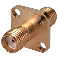 HUBER+SUHNER 37_SMA-50-0-1/111_NE ຕົວແປ RF - ໃນຊຸດ SMA jack(f) ເປັນ SMA jack(f) flange