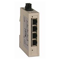 SCHNEIDER TCSESU043F1N0 ອຸປະກອນສະຫນັບສະຫນູນ Ethernet ບໍ່ມີການຈັດການ CONNEXIUM UNMANAGED SWITCH 4TX/1FX-MM