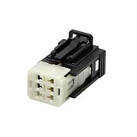 Molex 300081-7502 ອຸປະກອນຮັບສະຫຼຸບ MX150 Pass Through Unsealed Receptacle MX150 Pass-Through Unsealed RECPT 2R 6Ckt Stackable Keying B UL 94 HB BLK Hsng