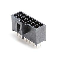 Molex 105310-1114 Shrouded NanoFit Hdr Vt 14Ckt DR KNK Pns Blk Tin