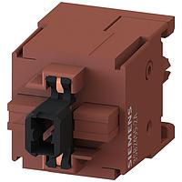 SIEMENS 3SB24552A ຖານຖືໂຄມໄຟ LAMP HOLDERWEDGE-BASE W2 X 4.6D