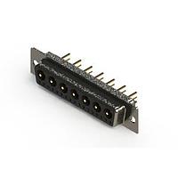 EDAC 628-24W7224-5N1 ຕົວເຊື່ອມຕໍ່ Mixed Contact D-Sub Connectors Vertical Combo Dsub