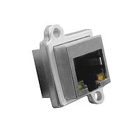 Stewart Connector SS-60400-001 ປຸ່ມຕໍ່ເຊື່ອມ Modular Modular Jack ຕັ້ງພູມ CAT6 SealJack ມີໄຟ LED