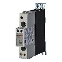 Carlo Gavazzi RGC1B60D25KGU ສະຫນອງສະຫນາມ Solid State Relays 1-pole DIN-rail mount SSR, U-layout, Instant-on switching, Operating voltage (Ue): 42 - 660 Vac (1200 Vp), Rated current (Ie): 25 Aac, Control voltage (Uc): 4 - 32 Vdc, Built-in overvoltage protection