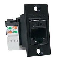 Switchcraft NHRJ45D6IDCB ຕໍ່ຕໍ່ Modular RJ45 FT Narrow Pnl Mnt Conn CAT6 IDC