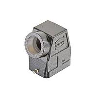 HARTING 09370060542 ຮູດ METAL HOOD HAN 6B 1 LVR LCKING