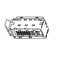 AMP Connectors - TE Connectivity 316874-4 ຕົວເຊື່ອມ PLUG ASSY ABS CONN CLOSING CAVITY 25P