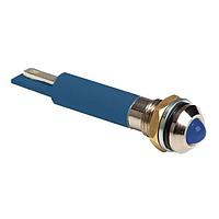 BIVAR MPC6-1BWD12V ອິນດິເຄເຕີ 3mm ກະທົບສີຟ້າ Diff.Lens IP54 ຕິດຕັ້ງແຜງ Panel Mnt. Ind.