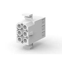 AMP Connectors - TE Connectivity 770372-1 ຮູສິງ Receptacle 06P .093 COMM P&S RECPT .250CL