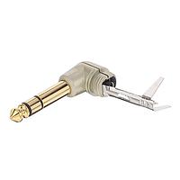 Amphenol Audio ACPS-TN-AU ປຸ່ມໂທລະສັບ STEREO PHONE PLUG 1/4" RA, ທອງ