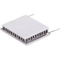 Laird Thermal Systems 387006847 ອຸປະກອນເຢັນເຊື່ອມດ້ວຍຄວາມຮັບຮອງຄວາມຮ້ອນ Thermoelectric Cooler, ຮູບແບບຂະໜາດນ້ອຍ, SbSn Solder, 6.8W, 13.2x13.2x2.4mm