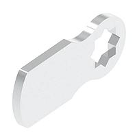 Essentra Components 31403011 ແຣັກແລະຕູ້ແຣັກ Cam ບໍ່ມີຕົກກັນ 0mm ສູງ X 33mm ຍາວ