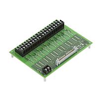 Opto 22 PB24HQ ອຸປະກອນເສີມ Quad Pak 6-module Position Rack ພ້ອມກັບຕູ້ສະບັບ Header Connector