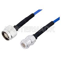 Pasternack PE3C2001-100CM N Male to N Female LSZH Jacketed Low PIM Cable 100 cm Length using SR402FLJ