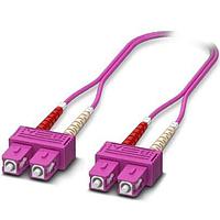 PHOENIX CONTACT 1146543 ການປະກອບສາຍເສັ້ນແສງ Fiber Optic Cable Assemblies FOC-SC:PA-SC:PA-OM4:D01/10