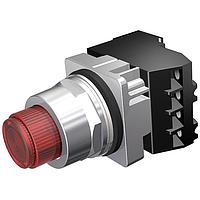 SIEMENS 52PT6D2AB ປຸ່ມກົດເພື່ອທົດສອບ PTT PL/ILL PB, ແດງ, FV, LED, 24 V, 1NO-1NC