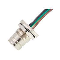 Molex 1204063004 ເສັ້ນສາຍອ່ານສະເຊັນ / ເສັ້ນສາຍອັກຕູເວດ REC U12 4P DC FE M16 BM WIR BRASS NI 0.5