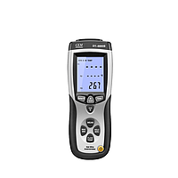 CEM DT-8880B ເຄື່ອງວັດແທກຄວາມໄວລົມສາຍຮ້ອນ (0.1~25m/s,0~50ºC,0~100%RH)