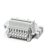 PHOENIX CONTACT 2202889 ຕໍ່ຕົວລົດລົດ DIN Rail Bus Connector TBUS8-20,0-PPPPPPPP- 7035- DIN RAIL BUS