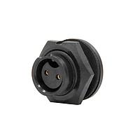 CONXALL 7282-2SG-300-CH3 ຕົວເຊື່ອມ 2P SOCKET PNL MNT W/BLUE HEX NUT