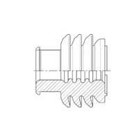AMP Connectors - TE Connectivity 1355437-2 ສາຍກວດ MCP9,5 WIRE SEAL