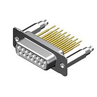 Molex / FCT 173109-1446 ຕົວເຊື່ອມ D-Sub - ຄວາມໜາ້ນມາດຕະຖານ FCT DSUB