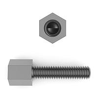RAF Electronic Hardware M3236-3005-3005-12 ສະກຣູເຈັກຮອບຫົວເຮັກ METRIC HEX JACK SCREWS