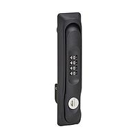Tripp Lite SRCOMBO4 ກຸບປະຕູ Eaton Tripp Lite Series SmartRack ກຸບປະຕູລັອກສໍາລັບ Server Rack ປະຕູດ້ານໜ້າ ແລະ ດ້ານຫຼັງ, ລັອກລວມ 4 ໂຕອັກສອນ, 2 ກຸບ