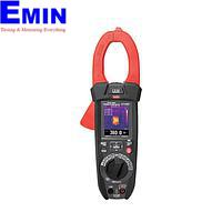 CEM DT-9581 AC/DC Clamp Meters ແບບມືອາຊີບດ້ວຍຕົວວັດແທກຄວາມຮ້ອນອິນຟາເລດ (AC/DC 1000A, 80x80px, -20~260°C)