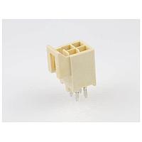 Molex 105310-4604 ຮອດເດີແລະຮູງສາຍ NANOFIT HDR VT DLR KNK 4CKT 30AU NAT
