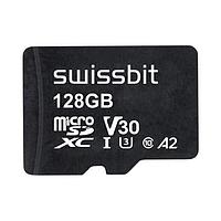 Swissbit SFSD128GN1AM1TB-E-WK-21P-STD ບັດ MicroSD ອຸດສາຫະກຳ microSD Card, S-56u, 128 GB, 3D PSLC Flash, -25C ຫາ +85C